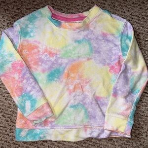 Toddler Pastel Tie Dye Sweatshirt